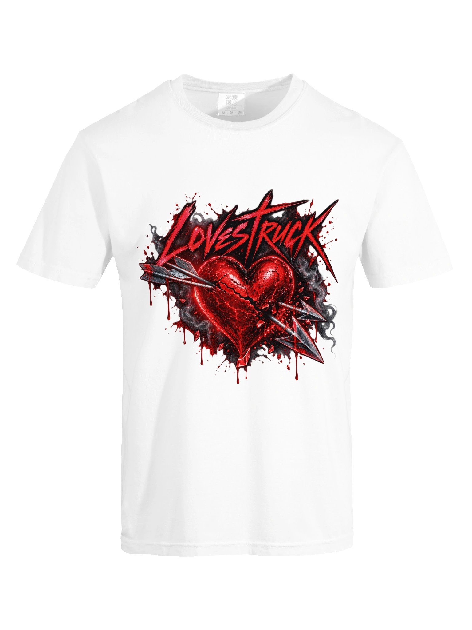 Love Struck™ Graphic Tee — White product image (5)