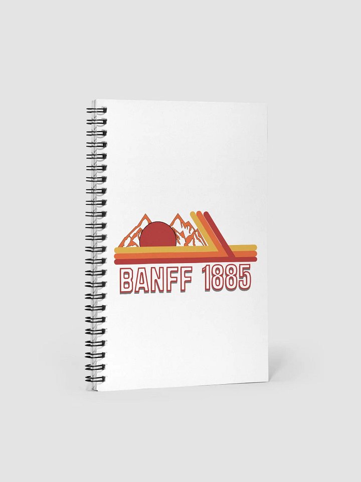 Banff 1885 Spiral Notebook product image (1)