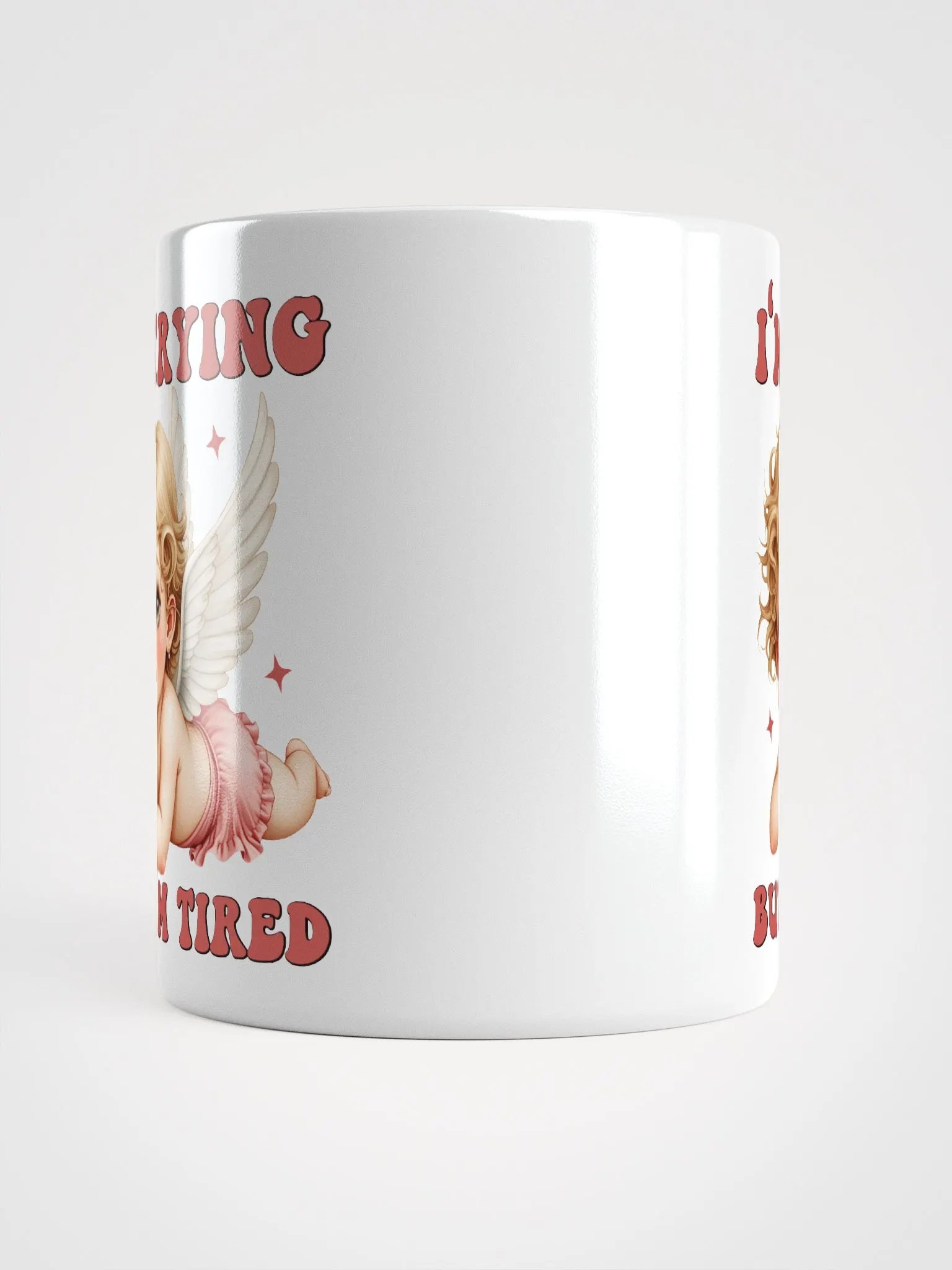 Cherub Confessions White Glossy Mug product image (5)