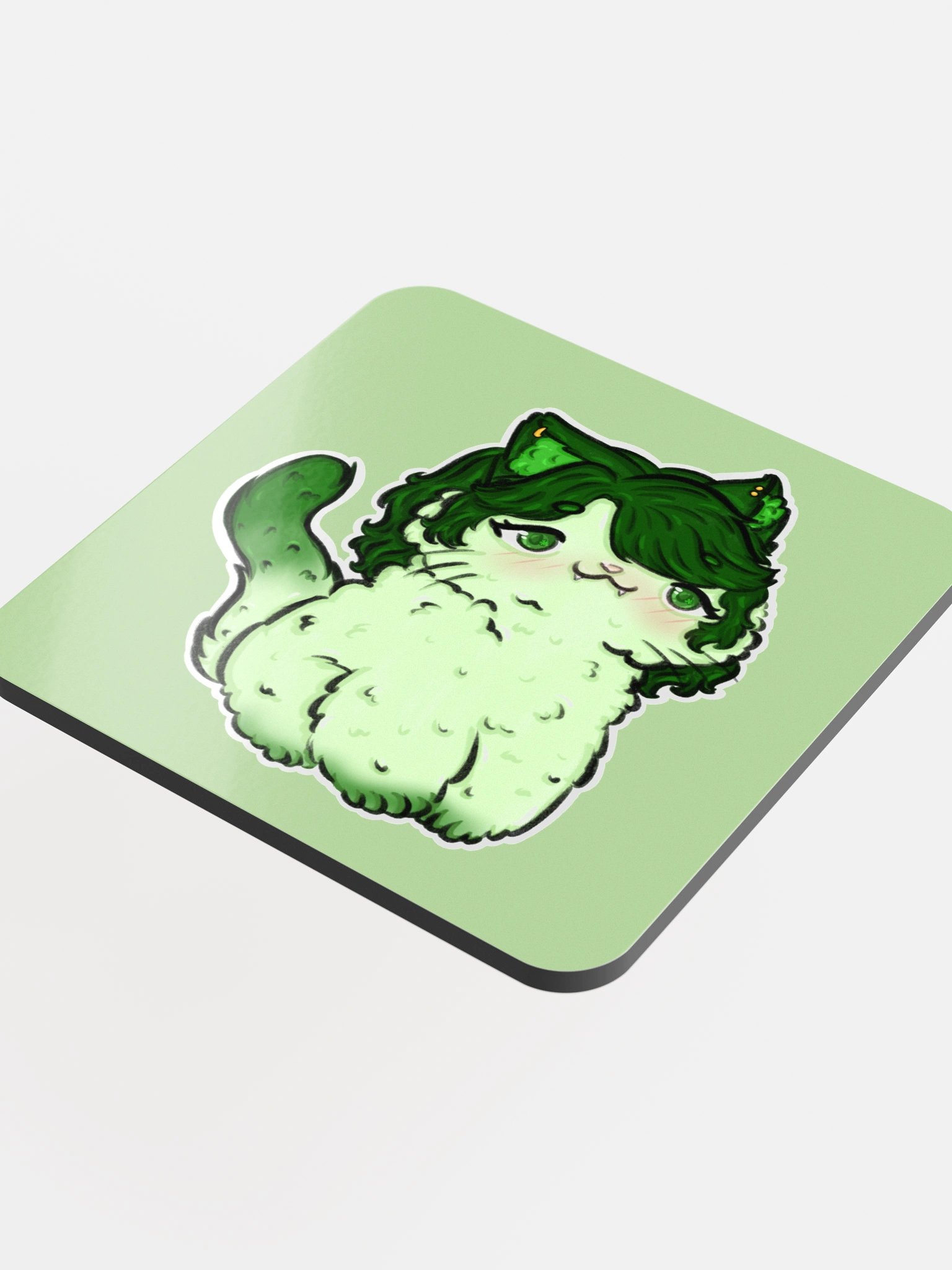 "Catbie Sit" Coaster product image (4)