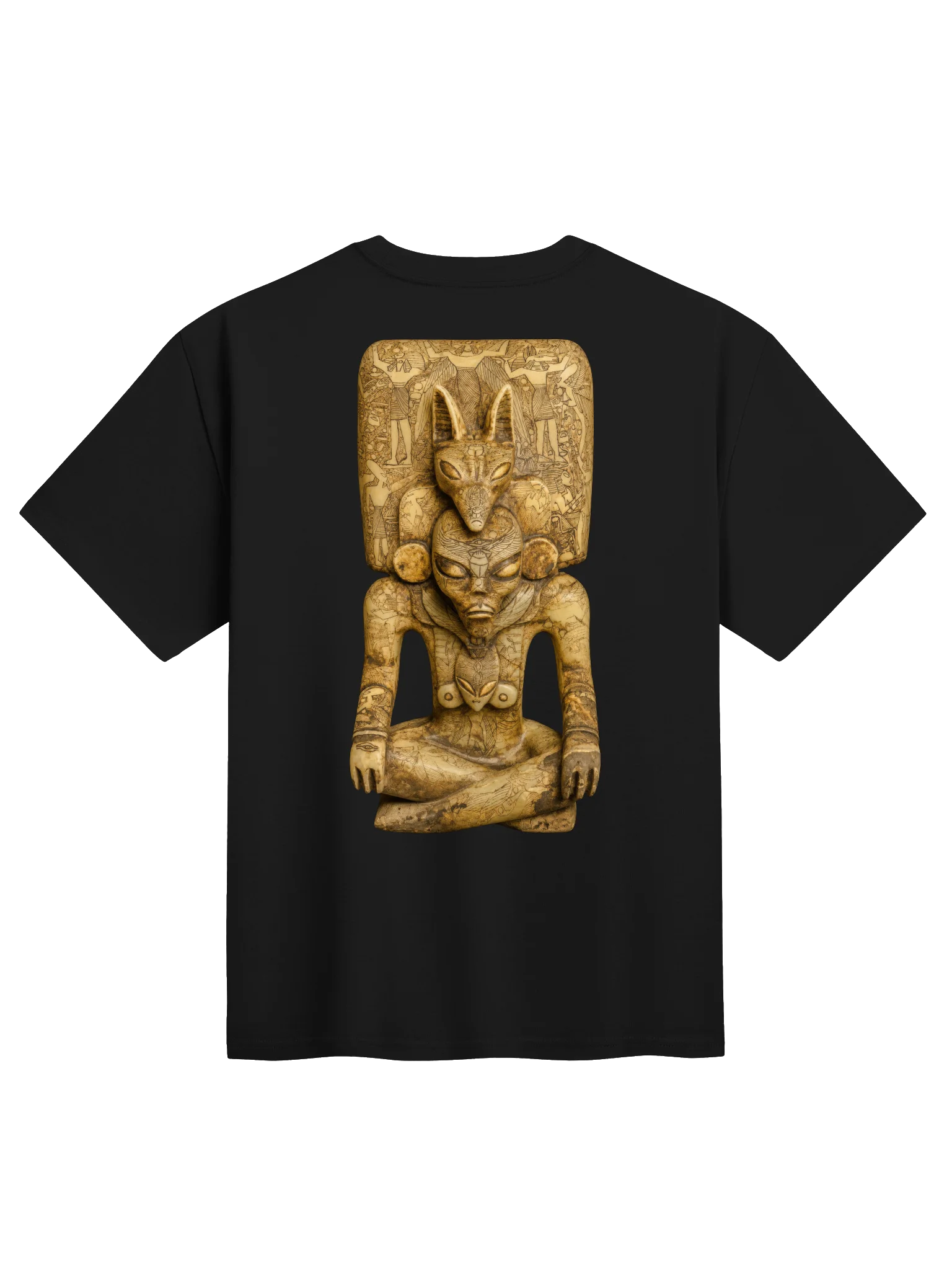 Alien Carvings Anubis Authority Premium T-Shirt product image (2)