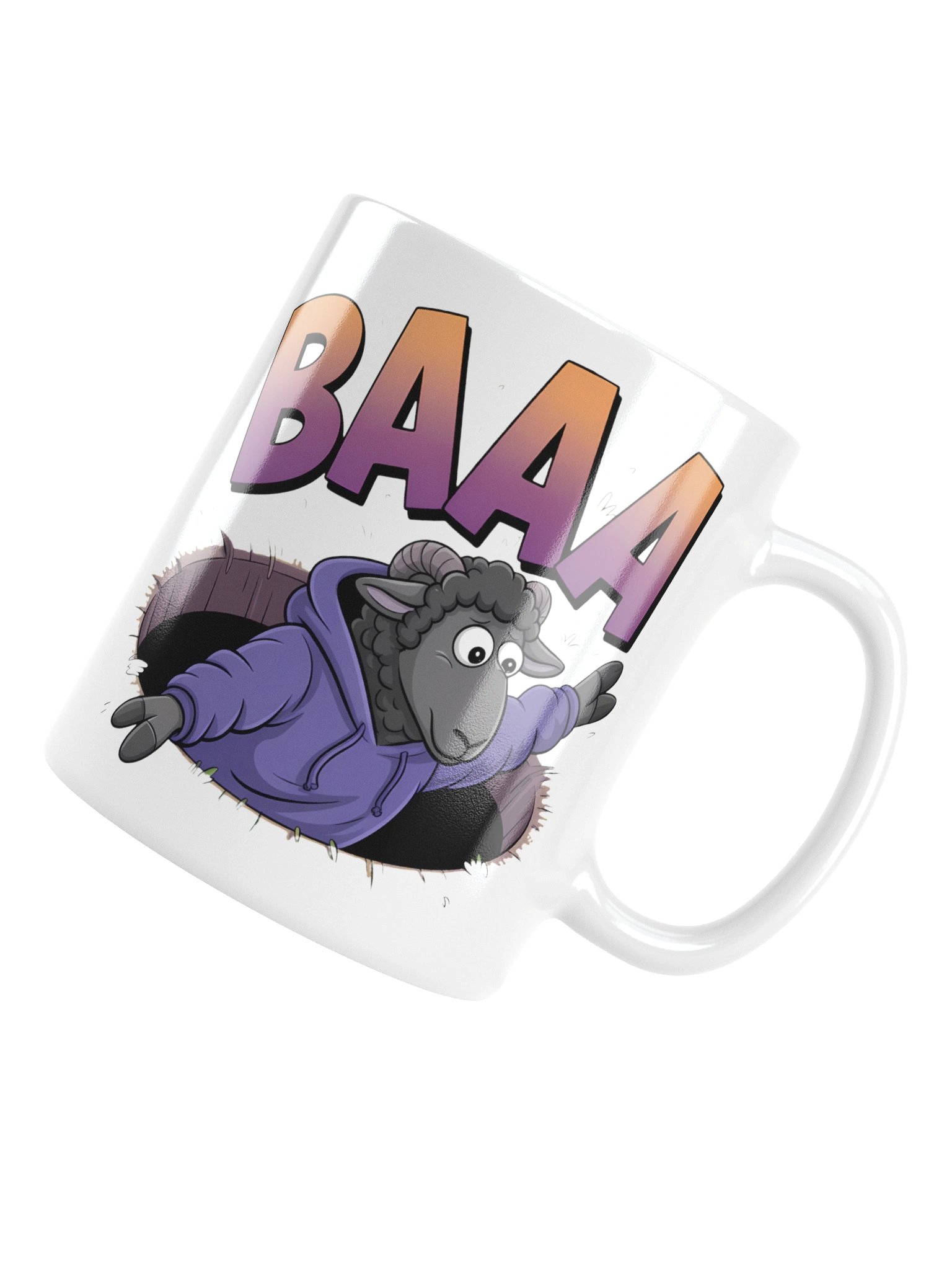 BAAA Help White Glossy Mug product image (15)