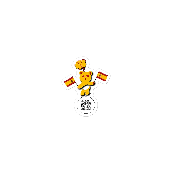 Spain — Country Bear Sticker | BehrBrained Media product image (1)