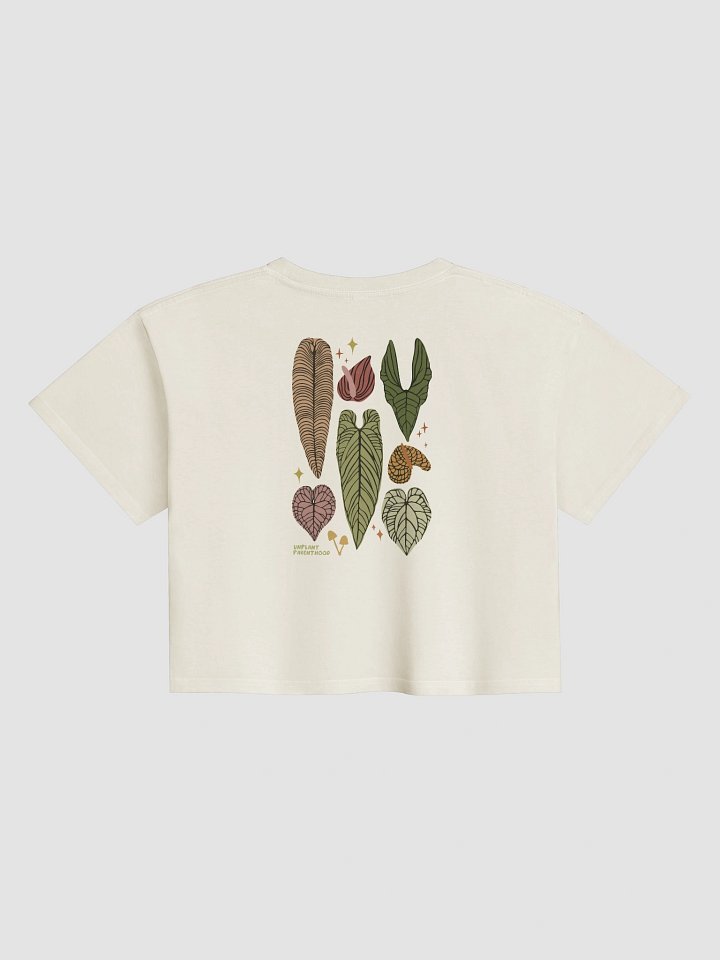 ANTHURIUM COLLAGE (back only) - Crop Top product image (1)