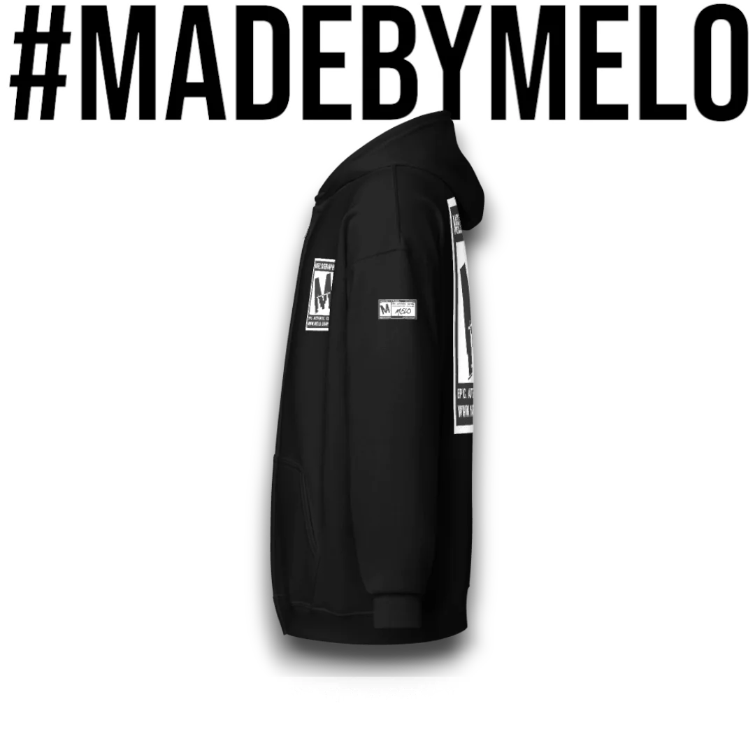 MELOGRAPHICS - Classic Zip Hoodie | #MadeByMELO product image (6)