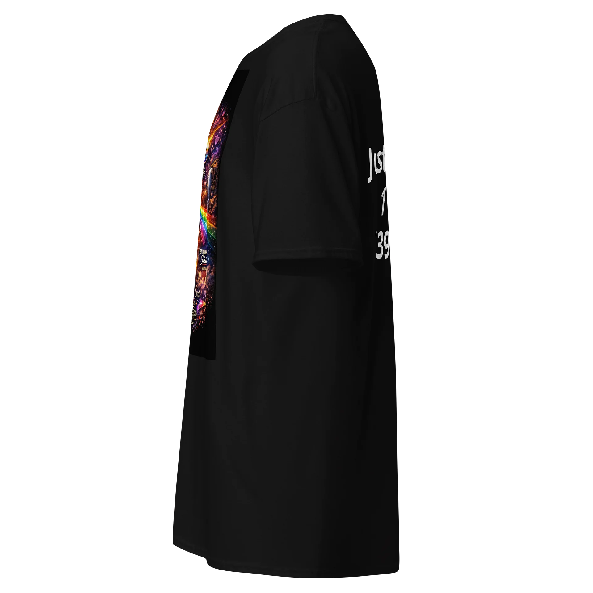 Cosmic Cross Inspirational T-Shirt product image (3)