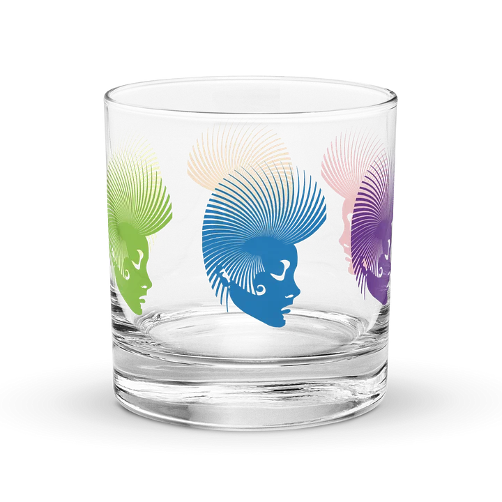 Maxine Headroom Rocks Glass product image (2)