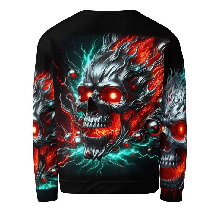Ethereal Inferno All-Over Print - Unisex Sweatshirt #4 product image (2)