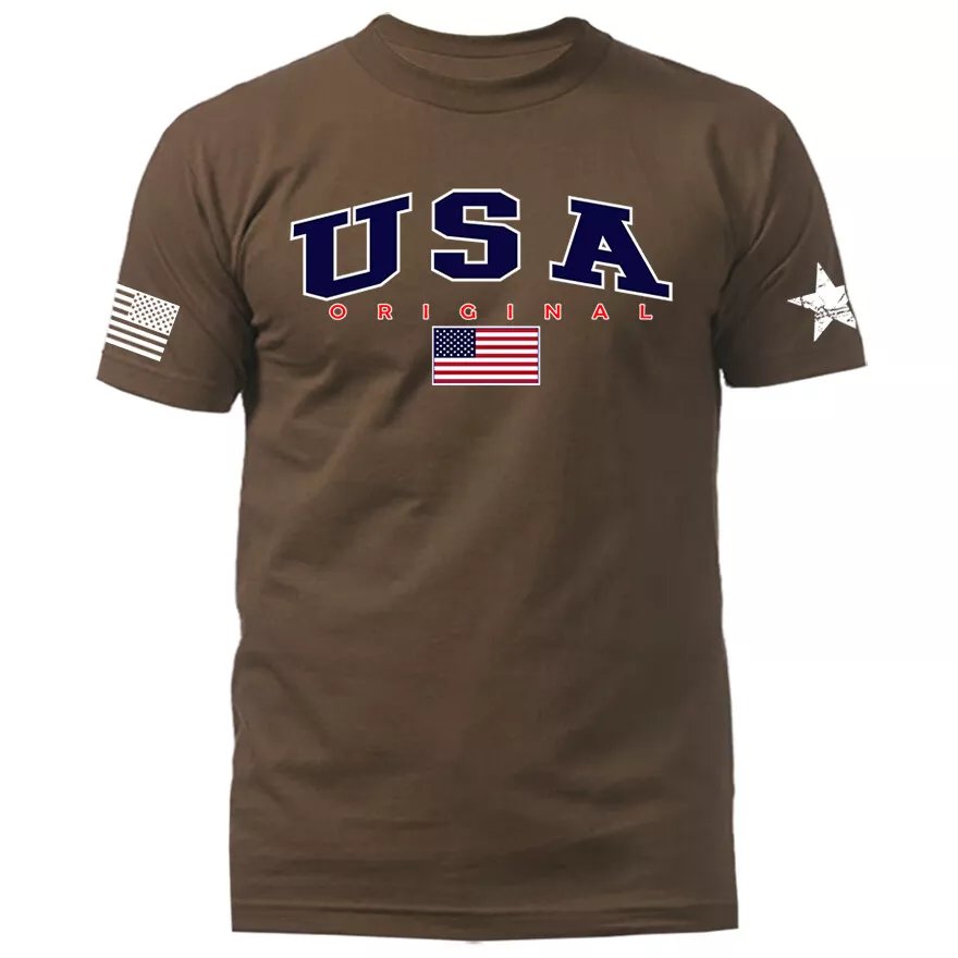 USA Original US Flag American Pride Patriot Patriotic Graphic T-shirt product image (3)
