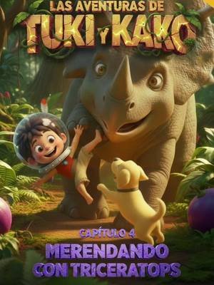 CAPÍTULO 4 “Merendando con Triceratops” Merchandise 🦖  https://tukitees.com/ Hola TUKI EXPLORADORES!!! En este nuevo capítulo nos vamos de picnic con TUKI, KAKO y su nuevo amigo TRICERATOPS;  pasaremos la tarde juntos comiendo frutas púrpuras y paseando por el rio. No te lo pierdas!!!!! Continuan LAS AVENTURAS de TUKI Y KAKO; divirtiéndonos, jugando y aprendiendo para convertirnos en verdaderos EXPLORADORES! Hasta Pronto TUKI EXPLORADORES!!!! Nos vemos en el Quinto de TUKI Y KAKO!!! ¡ HASTA LA PRÓXIMA AVENTURA ! Síguenos en:  STORE: https://tukitees.com/ YOUTUBE:    / @tuki-aventuras   INSTAGRAM:   / tukitees   TIK TOK:   / https://www.tiktok.com/@tukitees FACEBOOK:   / tukitees #tukitees #tukiykako #animacioninfantil #jugaryaprender #camisetasparaniños