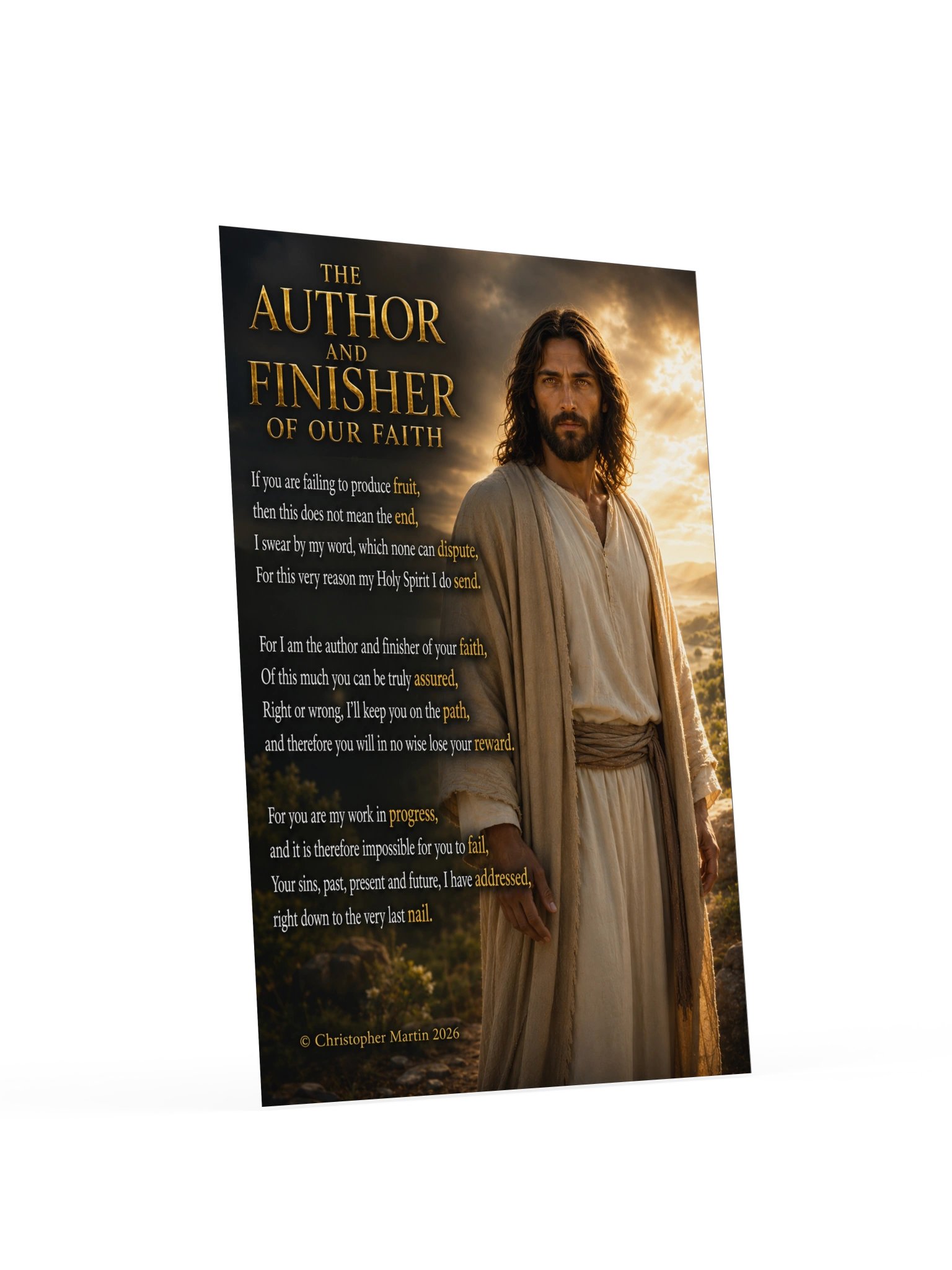 The author and finisher of our faith product image (4)