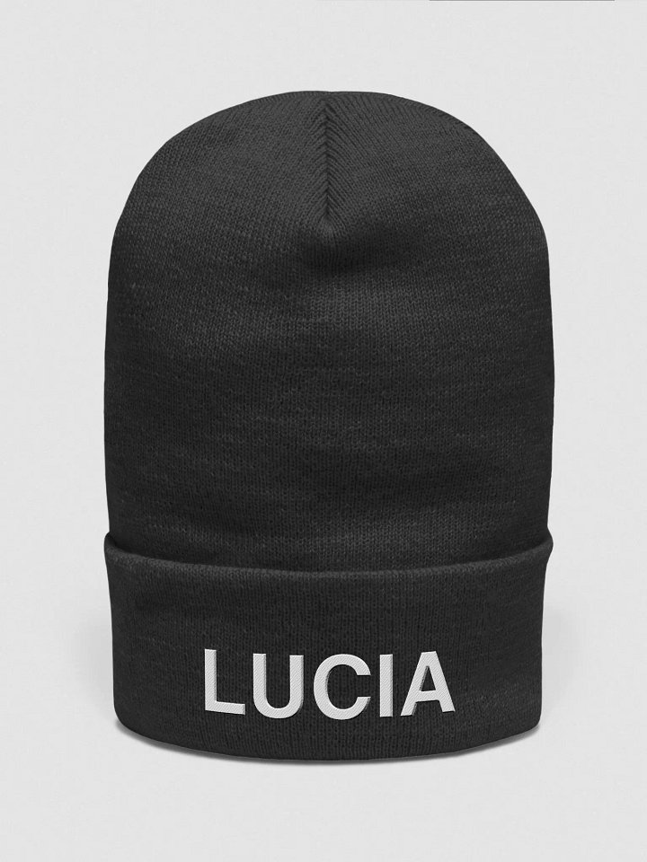 LUCIA Name Beanie product image (2)