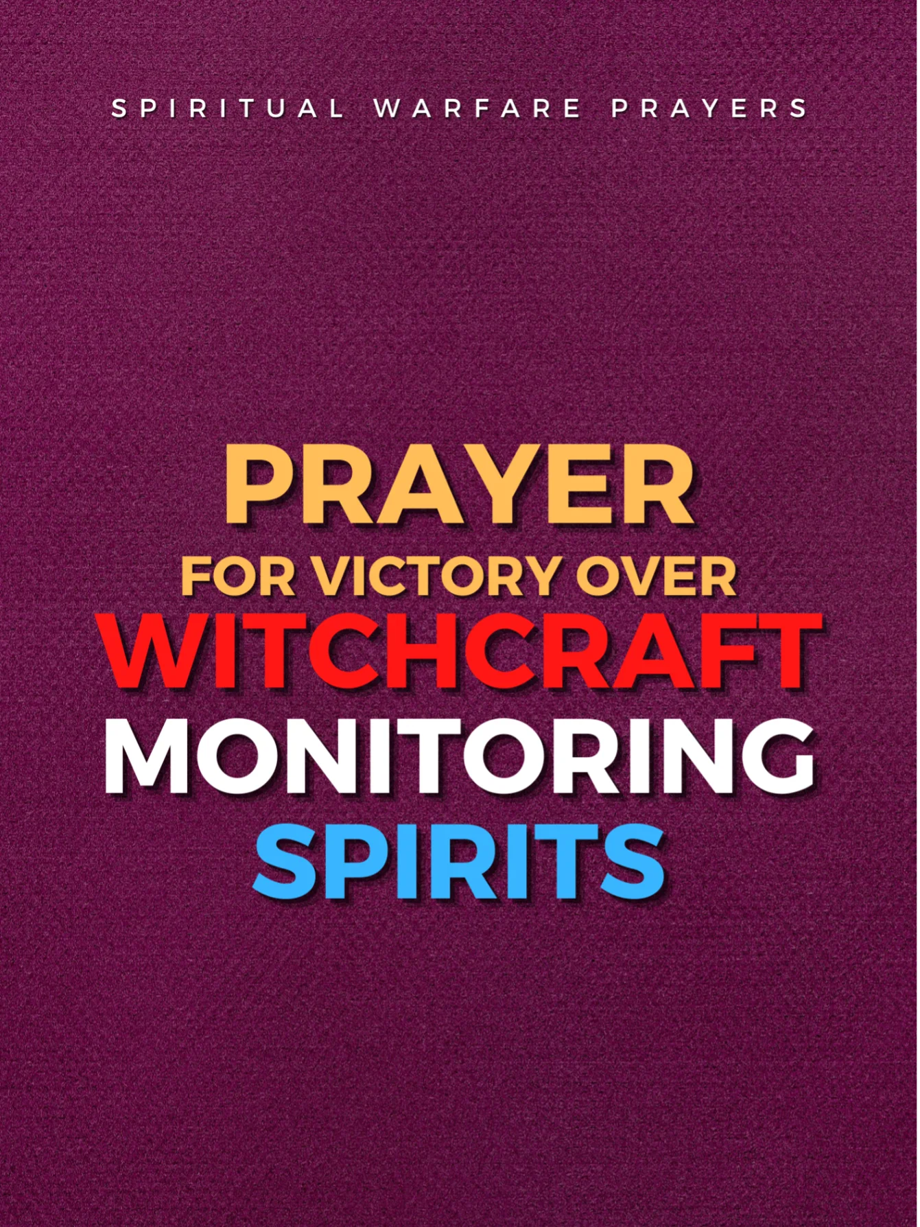 Prayer Against Monitoring Spirits product image (1)