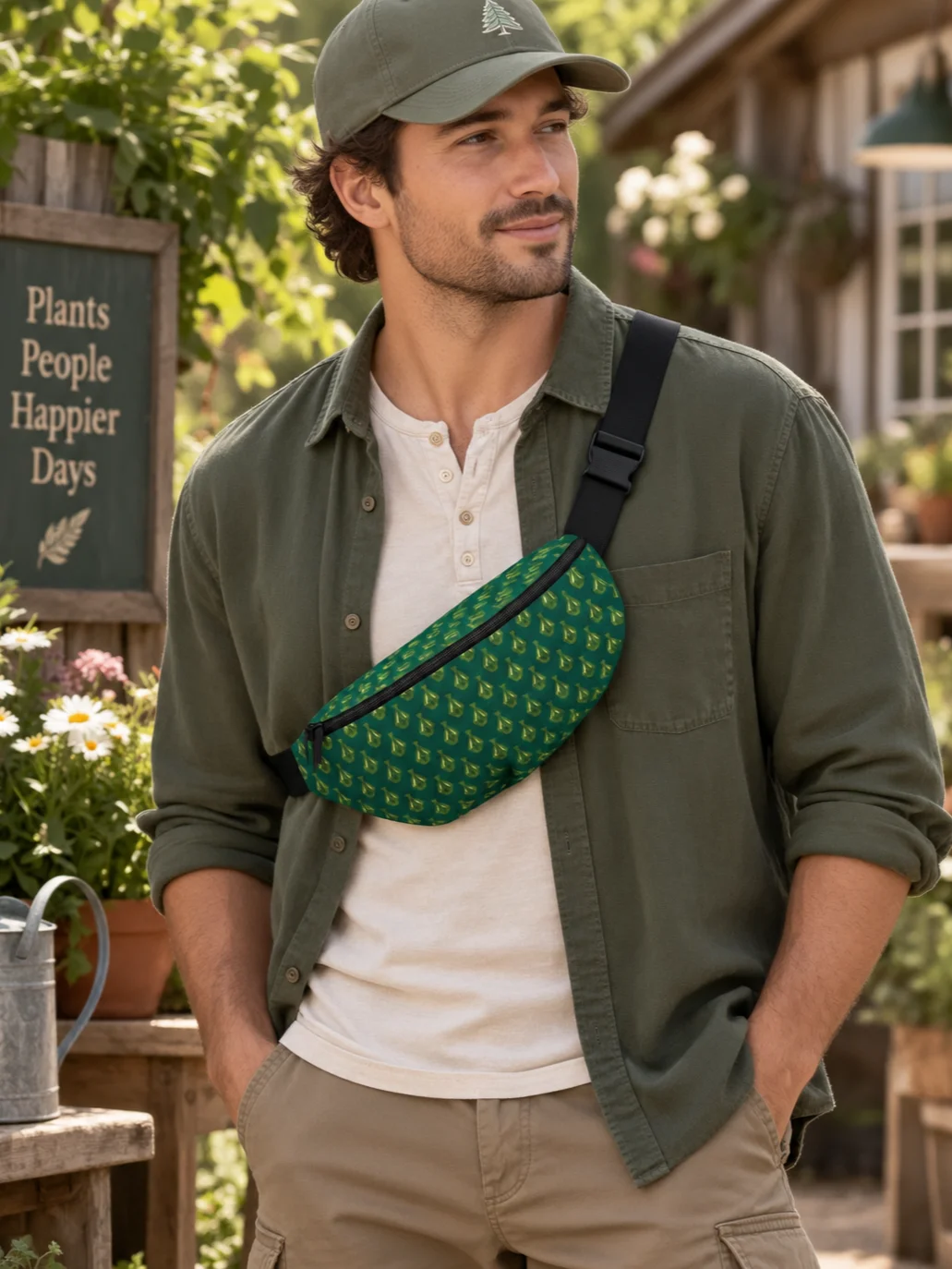 Frogs of the Diamond Court Fanny Pack product image (2)