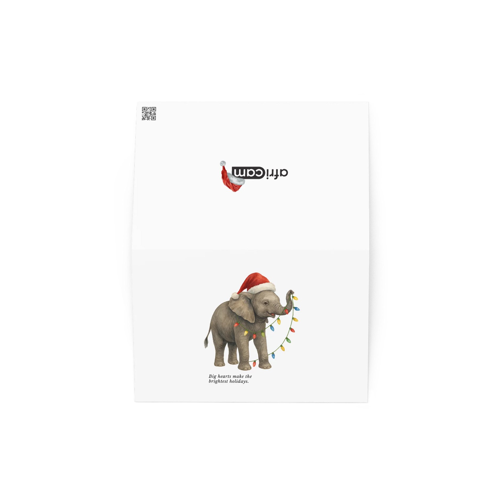 Africam Christmas Card (Elephant) product image (2)