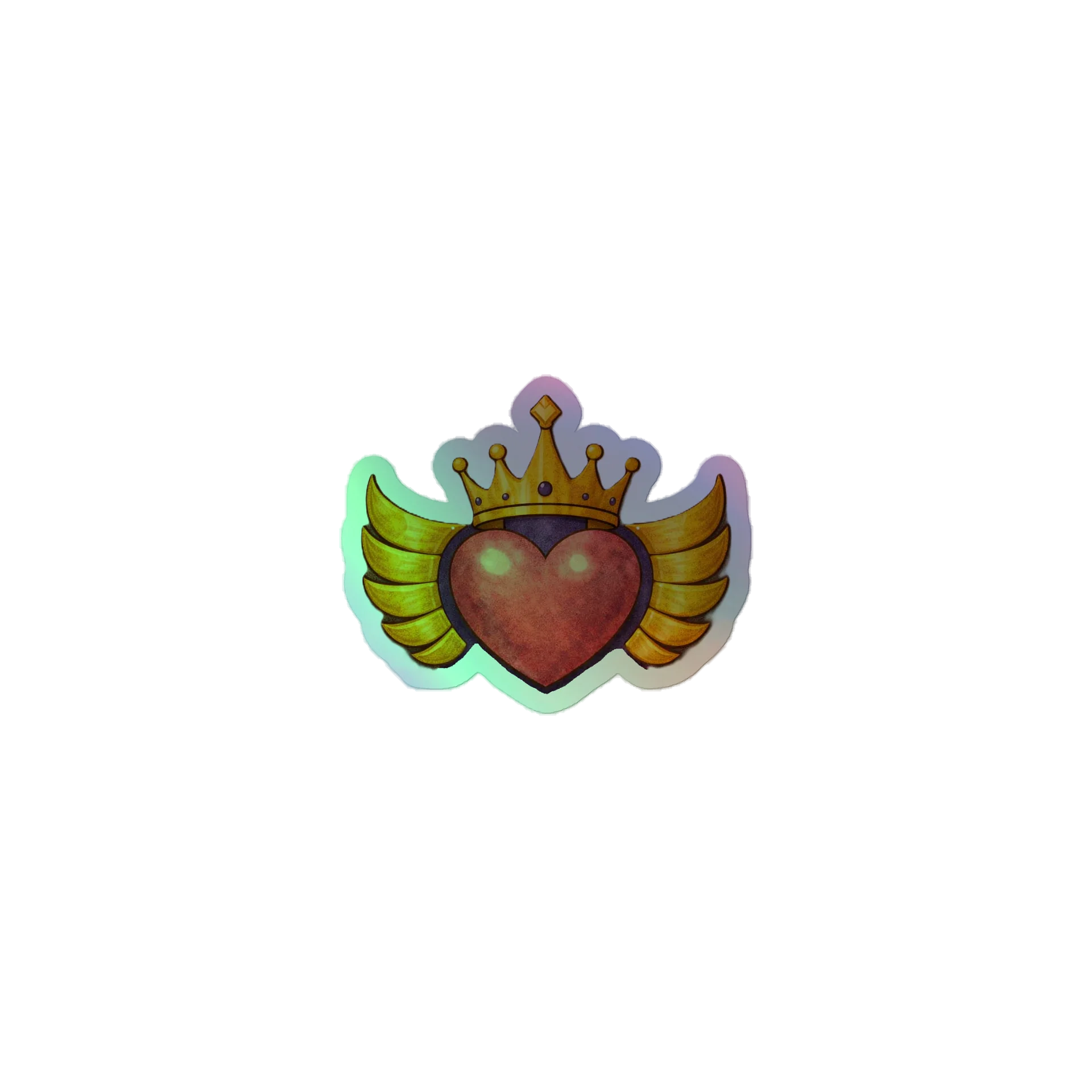 Kingdom Crest Holographic Sticker Pack product image (1)