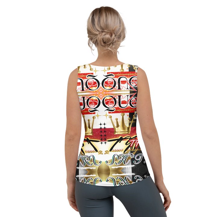 HERS QUEEN TYPE SHIT CROP TANK product image (2)