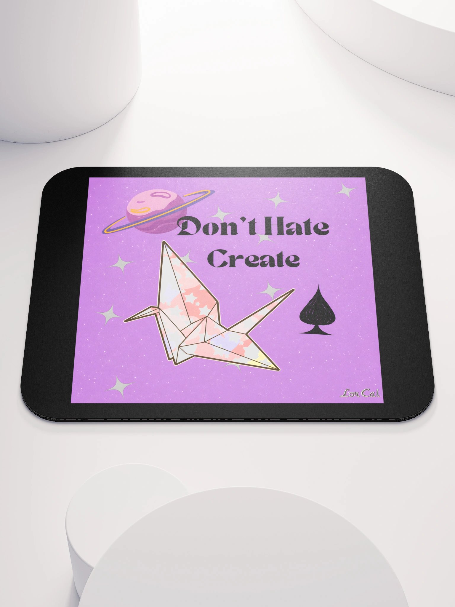 Don't Hate Mouse Pad product image (7)