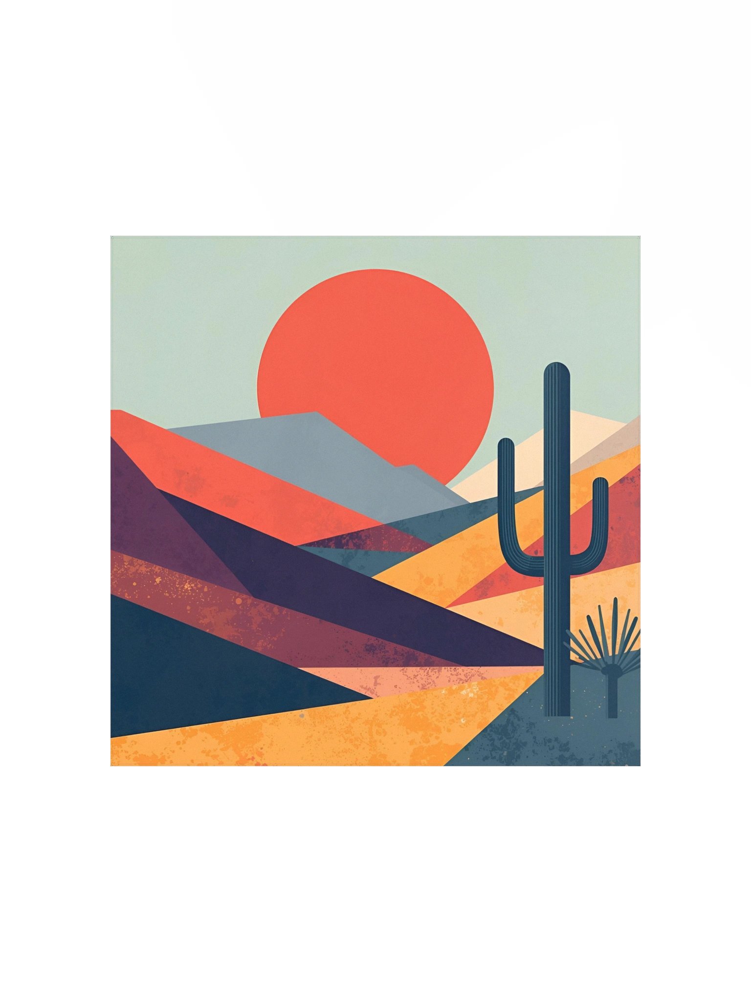 Desert Dreamscape Matte Poster product image (5)