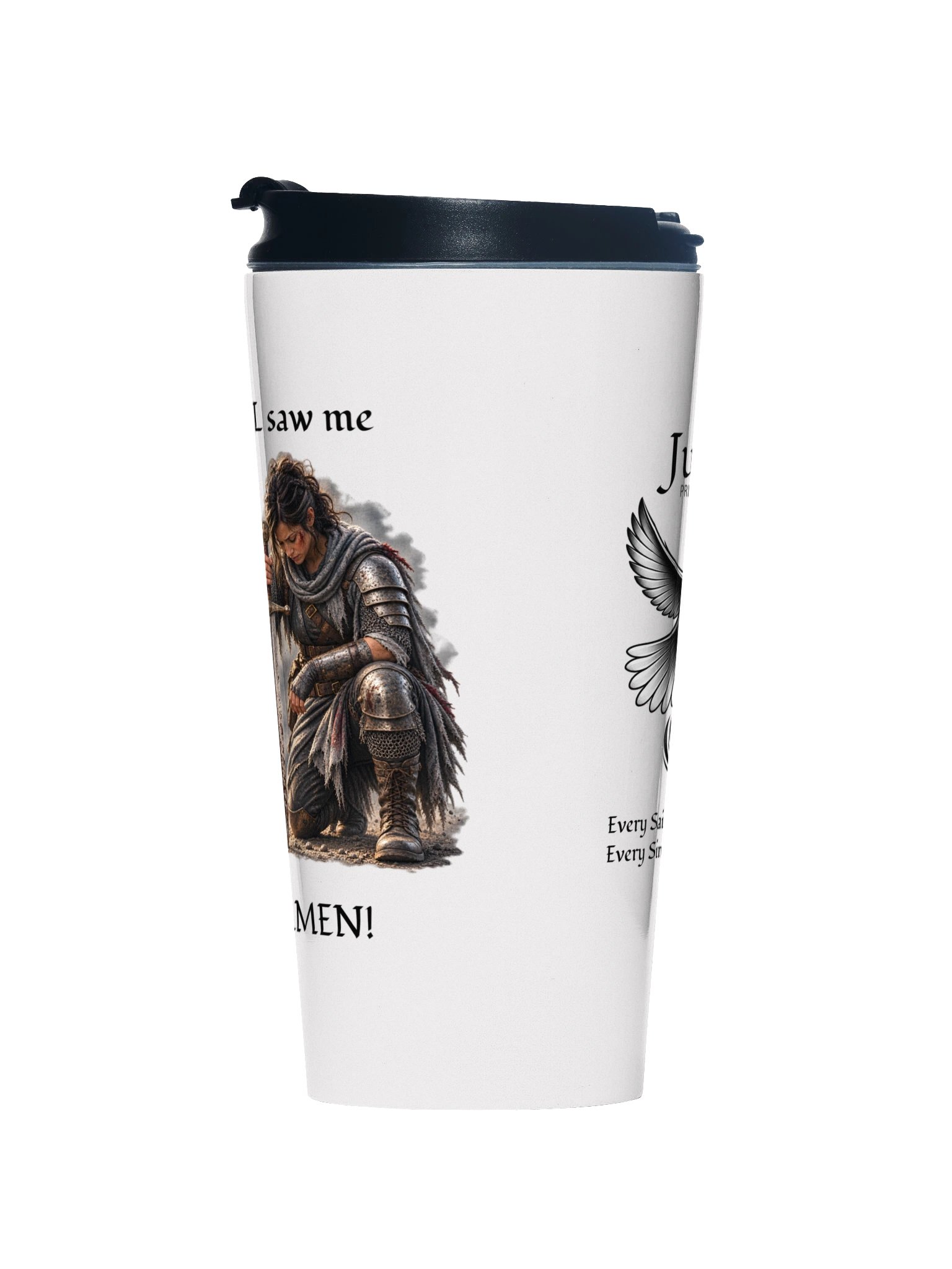 Travel Mug - Woman Prayer Warrior product image (1)
