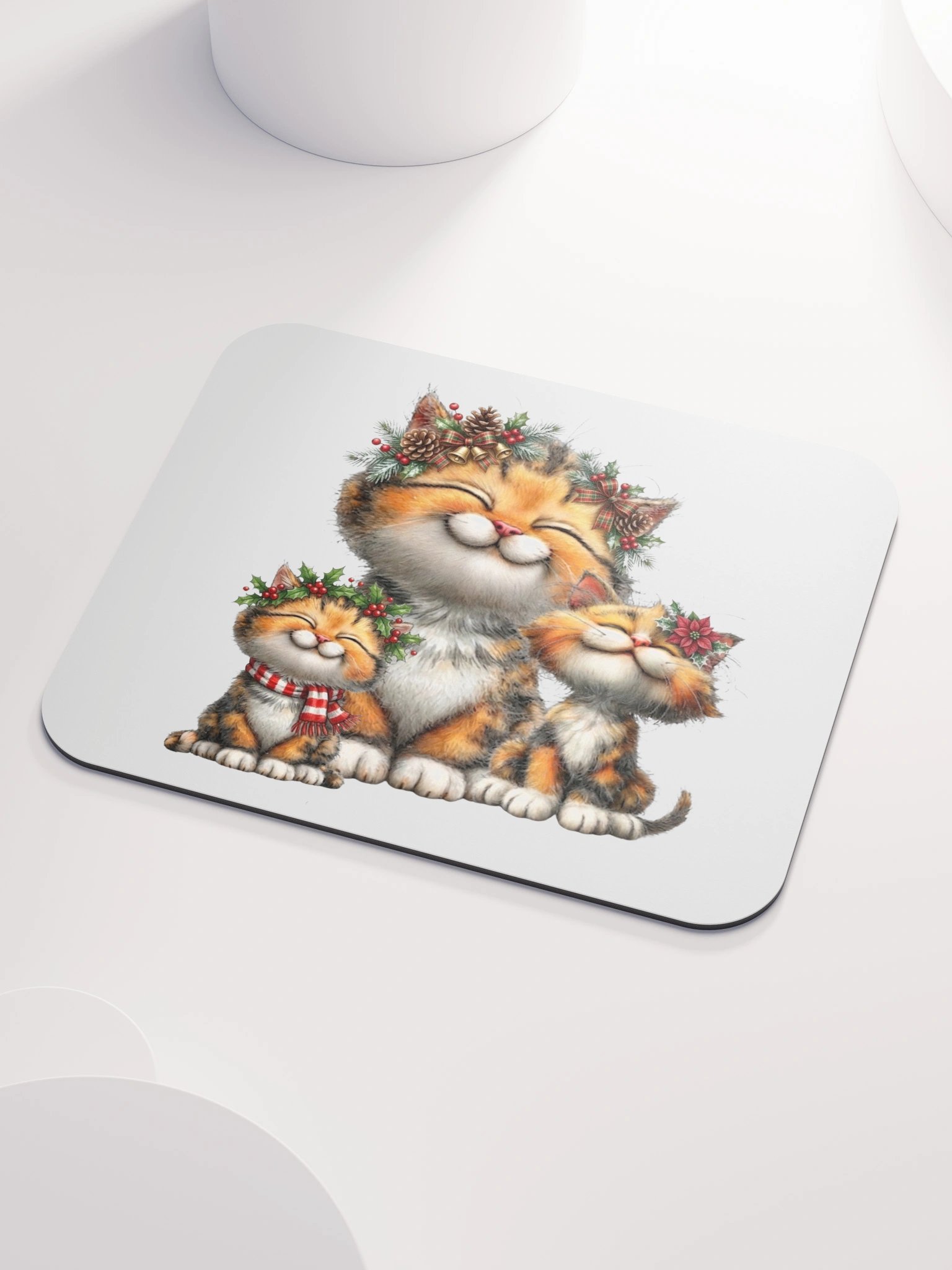 Christmas Cats Mouse Pad product image (3)