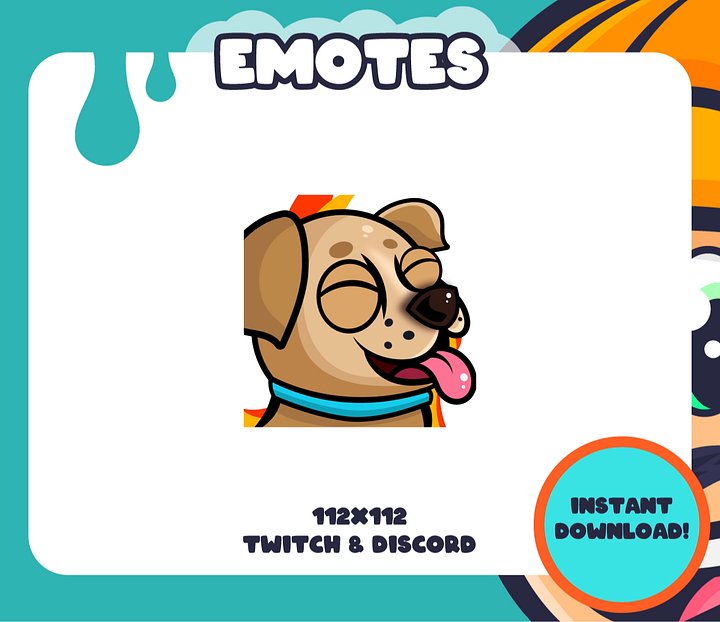 *Animated* Golden Derpy Dog product image (1)