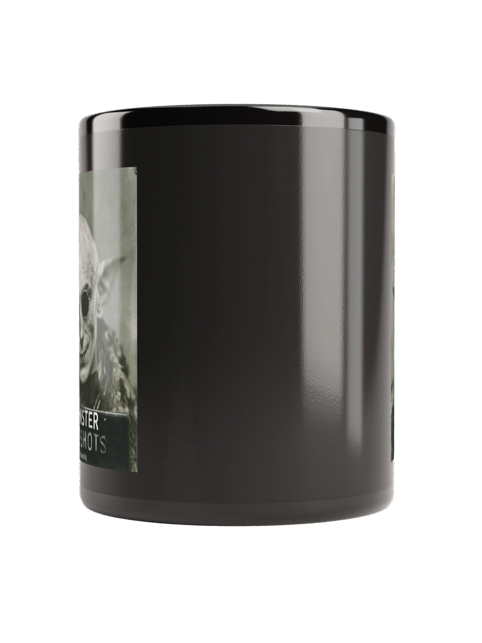 Monster Mugshots No. 002 - Black Ceramic Mug product image (2)