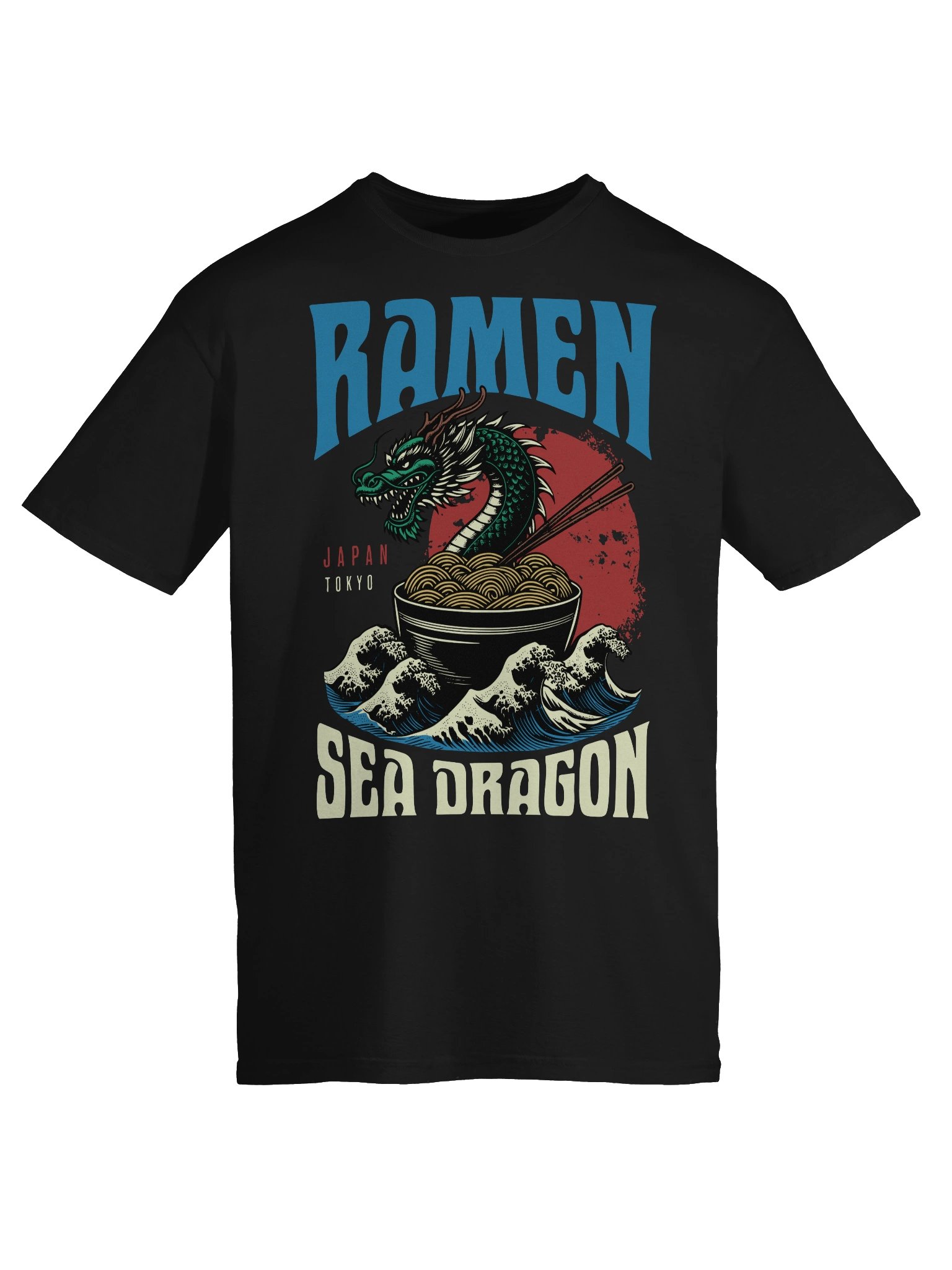 Sea Dragon Ramen T-Shirt - Gildan Softstyle product image (6)