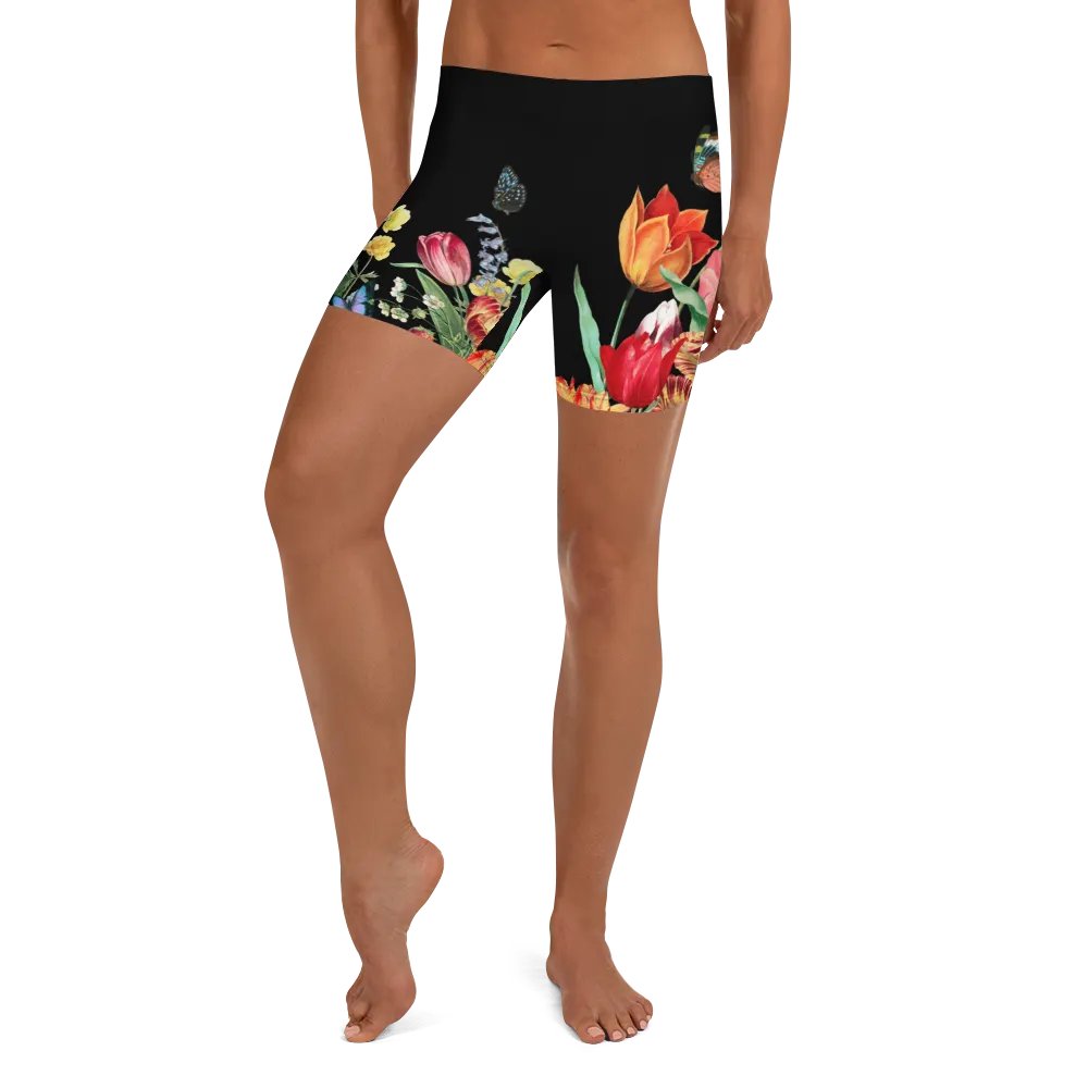 Symmetrical Garden Dreams All-Over Print Shorts product image (8)