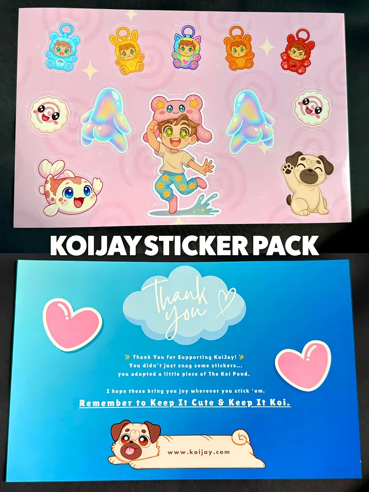 KoiJay Sub-tember Sticker Pack! product image (1)