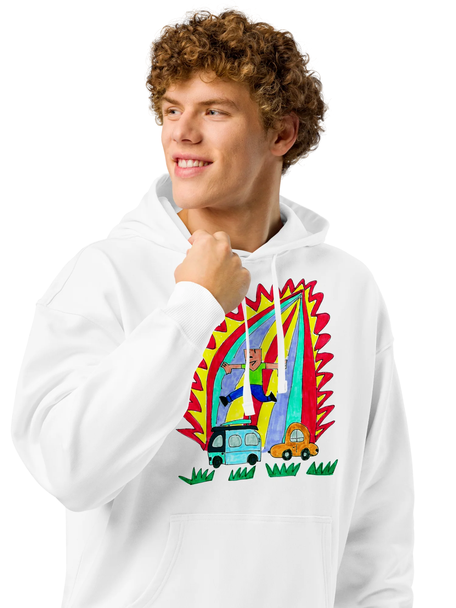 Rays of Freedom Unisex Hoodie product image (4)