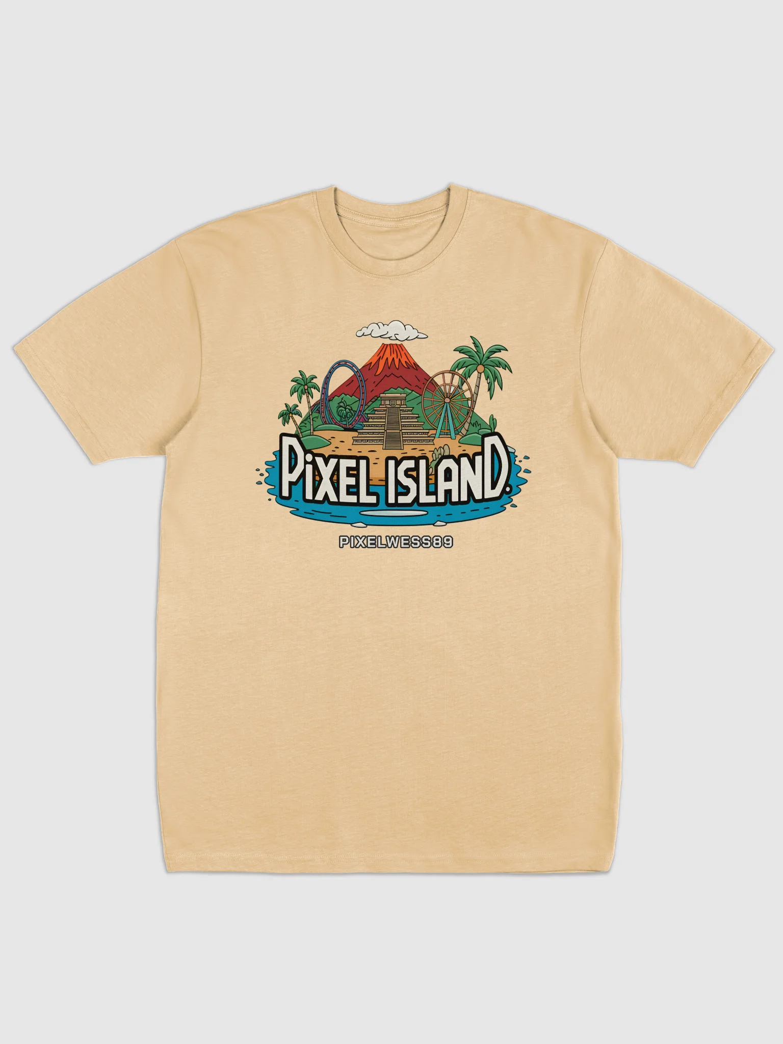 Pixel Island - Premium T-shirt product image (37)