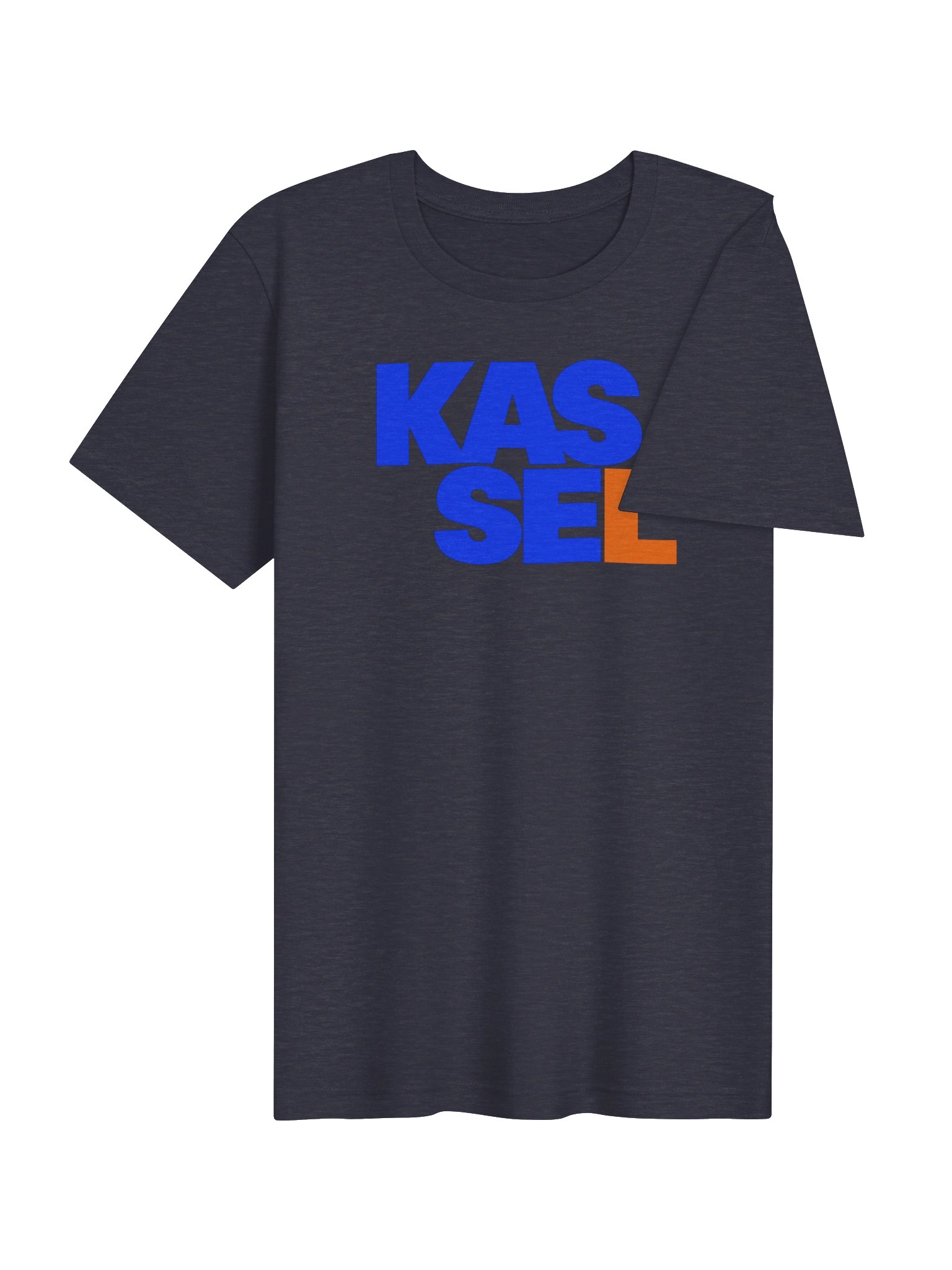 KASSEL Blue & Orange Graphic Tee product image (4)