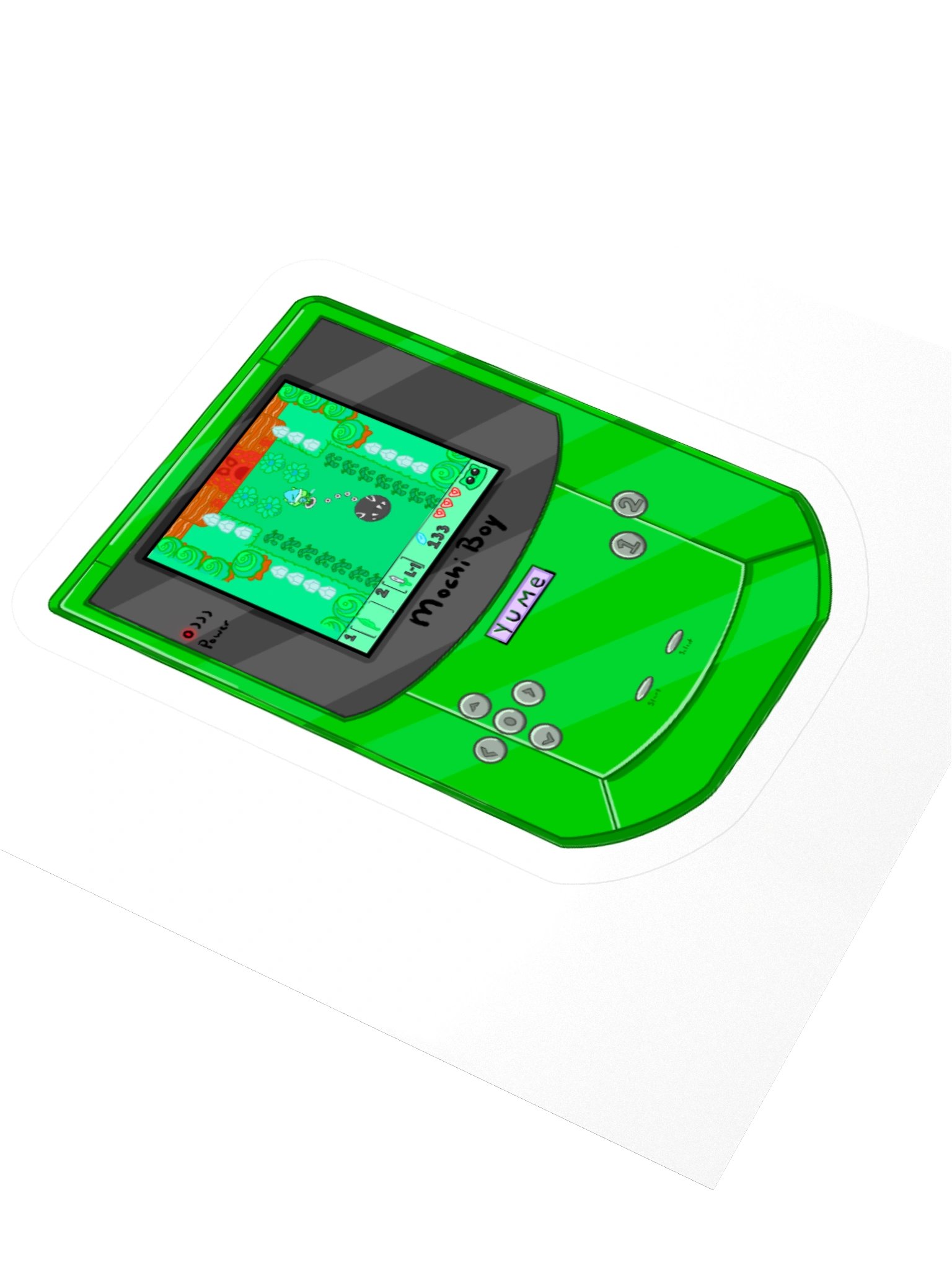 Mochi Boy Green! Sticker product image (11)