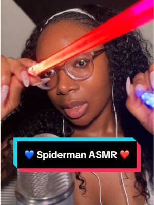 Spider-Man Brand New Day movie review ❤️💙 inaudible whispering #asmr #relaxingvideos #fyp #spiderman #asmrsounds 