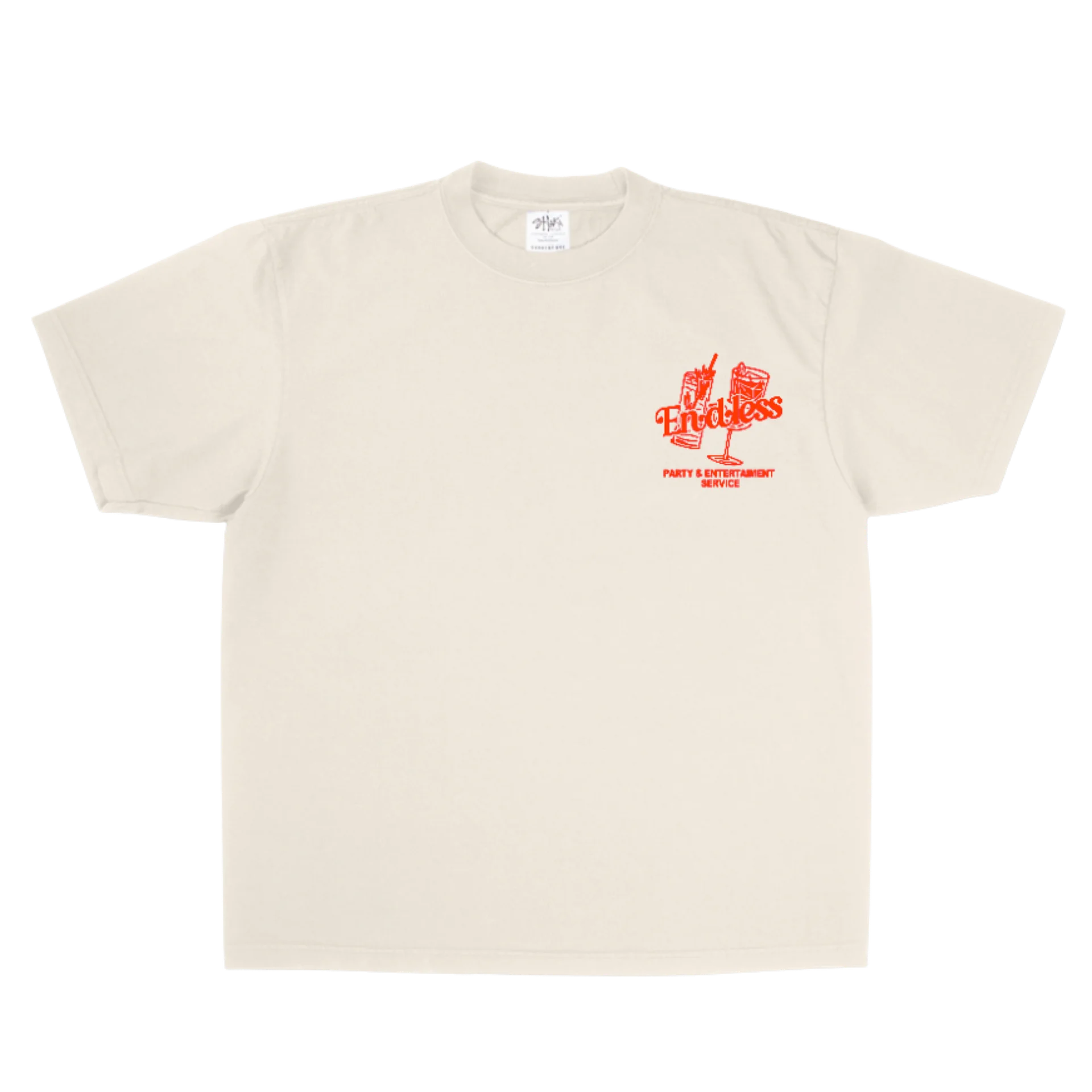 Endless Hotline "Cream" Heavyweight Tee product image (2)