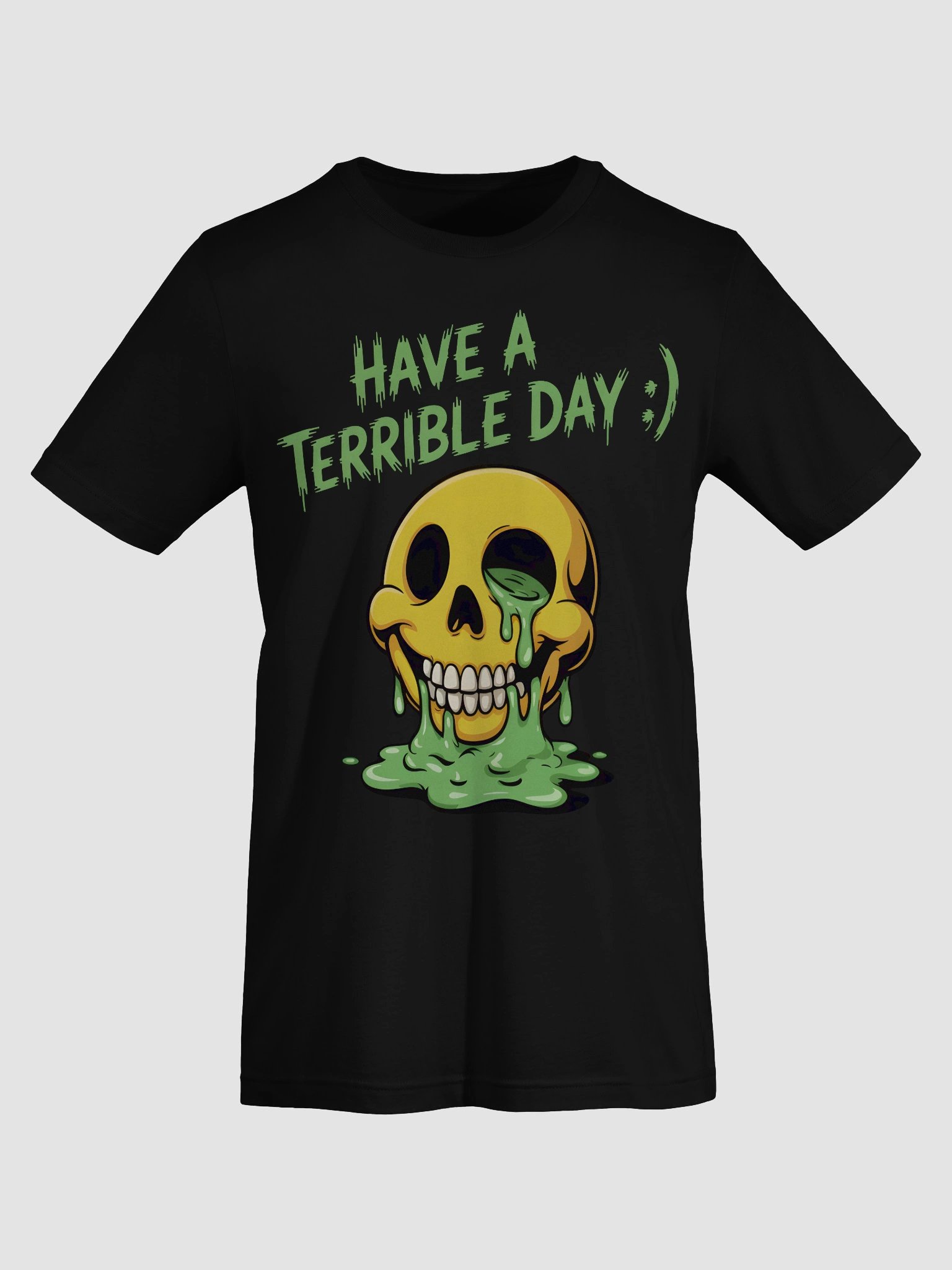 Terrible Day Skull Super-Soft Tee product image (7)