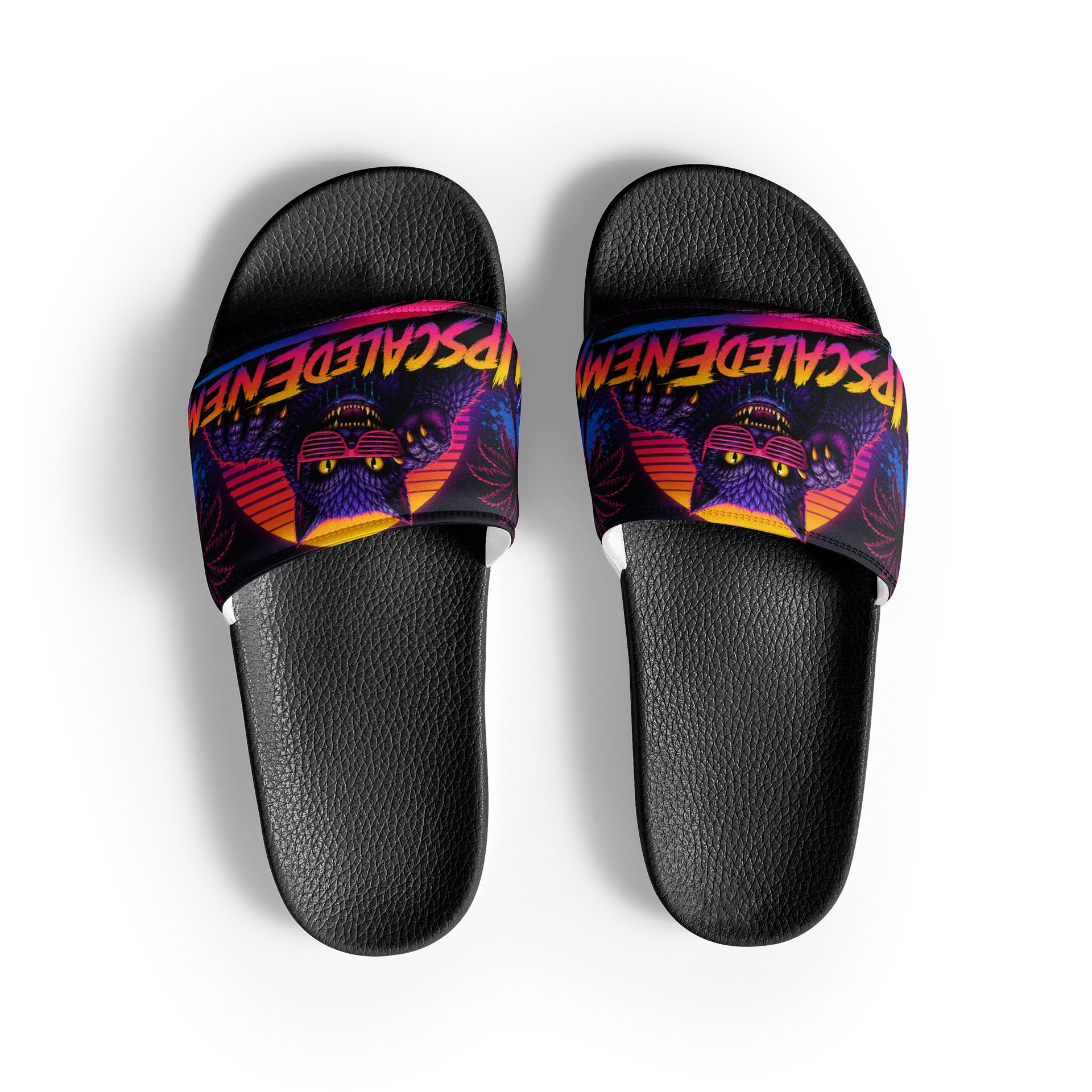 UpscaledEnemy - 80s Baby! Beach Slides product image (3)
