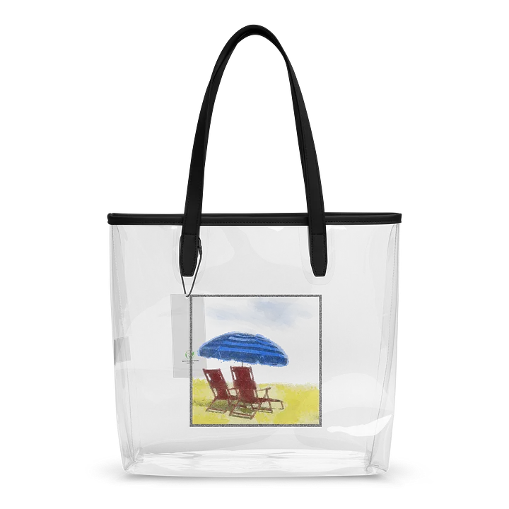 in spiaggia clear beach tote product image (2)