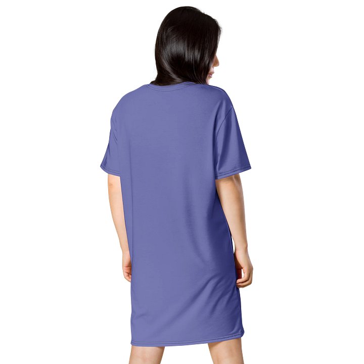 Oversized T-Shirt Dress - Serene Chetwode Blue, Sizes 2XS-6XL product image (2)