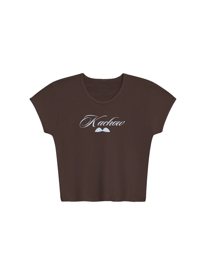 Kachow Cursive Baby Tee product image (2)