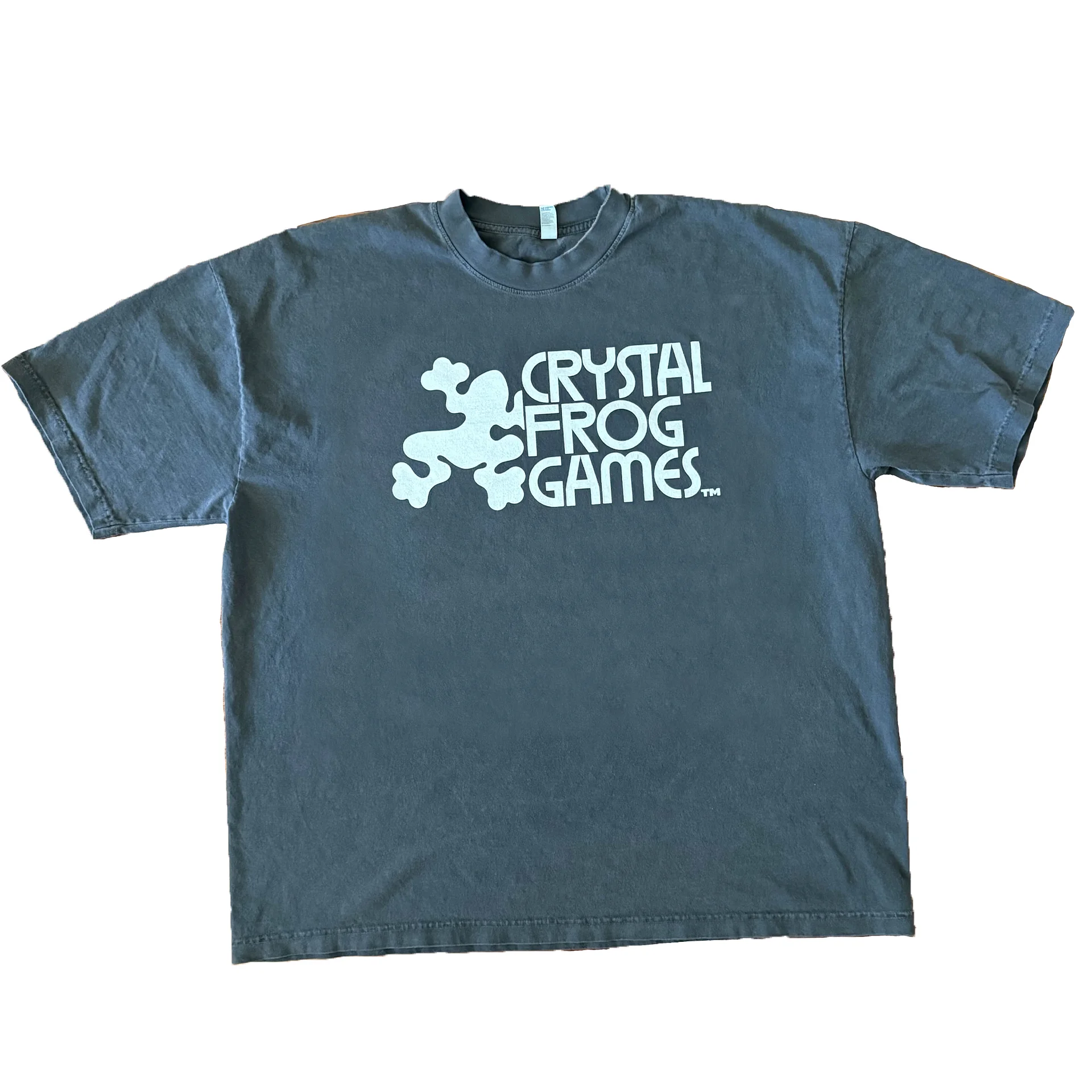 Crystal Frog Games Logo Tee — Black product image (1)