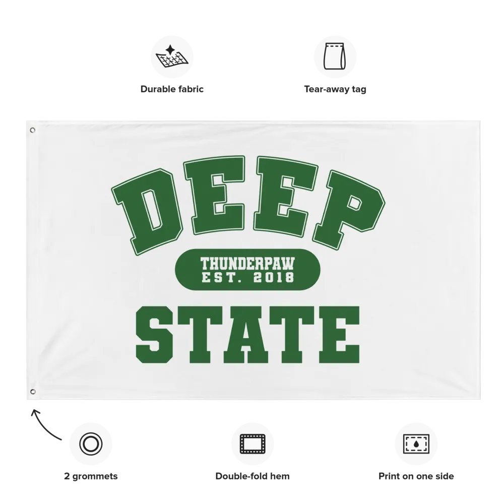 Deep State Varsity Flag / Wall Banner product image (2)
