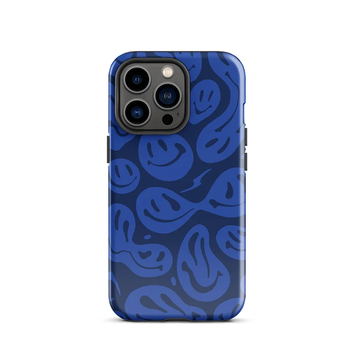 Deep Sea Blue Melted Happiness iPhone Case product image (1)