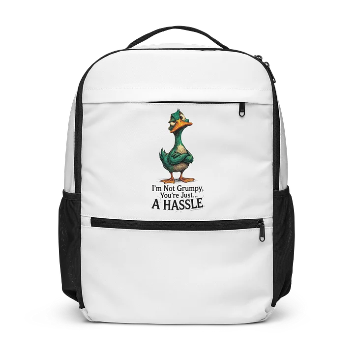 "I'm Not Grumpy" Premium Everyday Backpack – Stylish, Durable & Fun product image (1)
