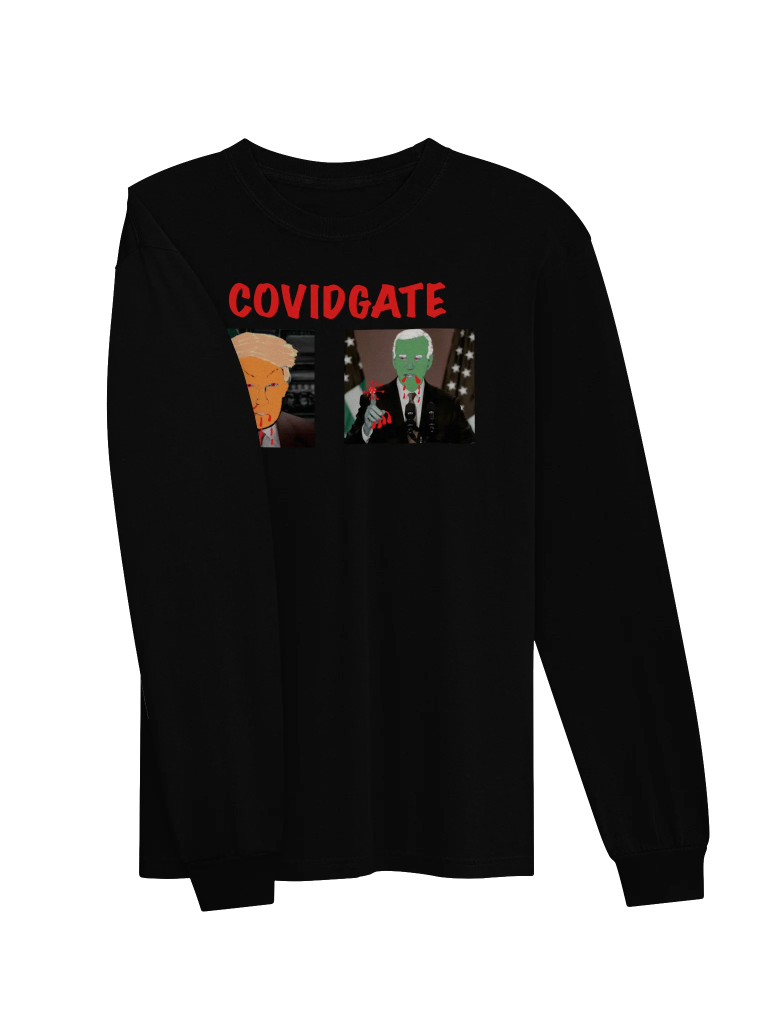 Covidgate long sleeve tee product image (15)