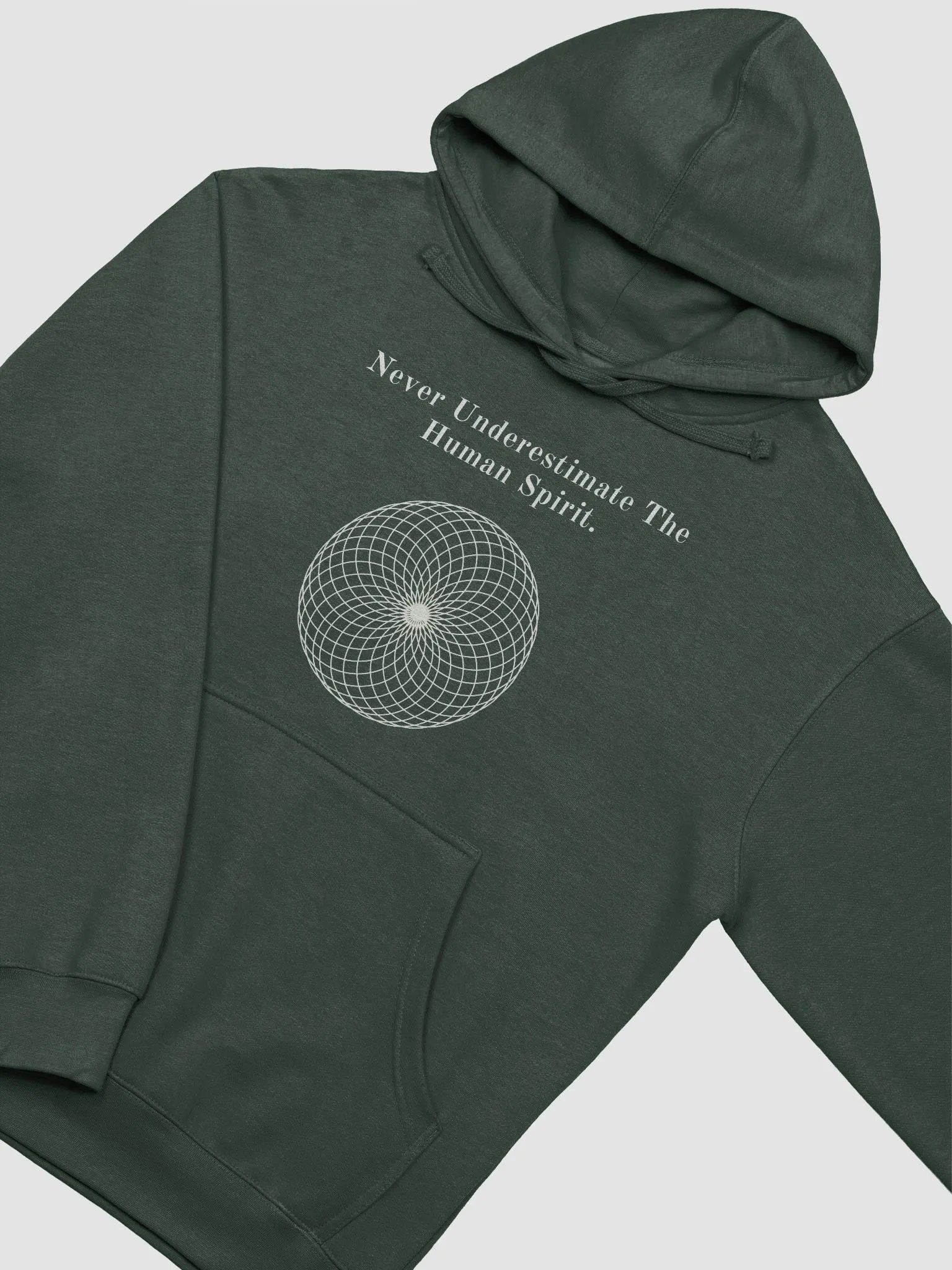 Never Underestimate The Human Spirit. (Hoodie) product image (4)