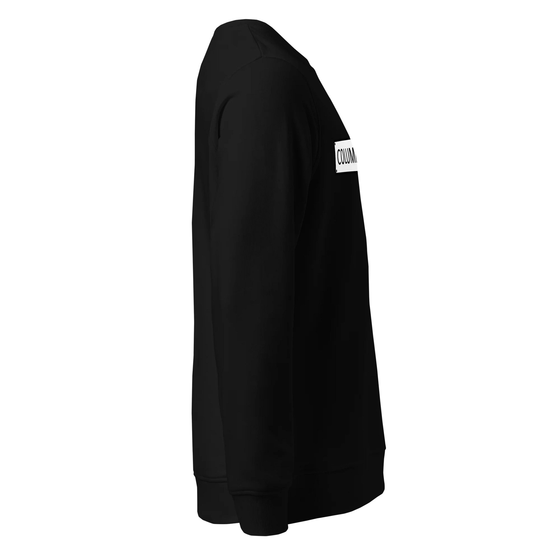 Columbia Road E.2. Unisex Organic Sweatshirt (Black) product image (4)