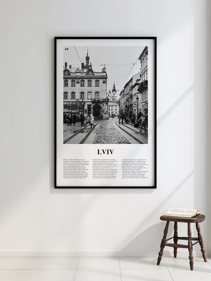 Lviv 02 Newspaper Poster product image (2)