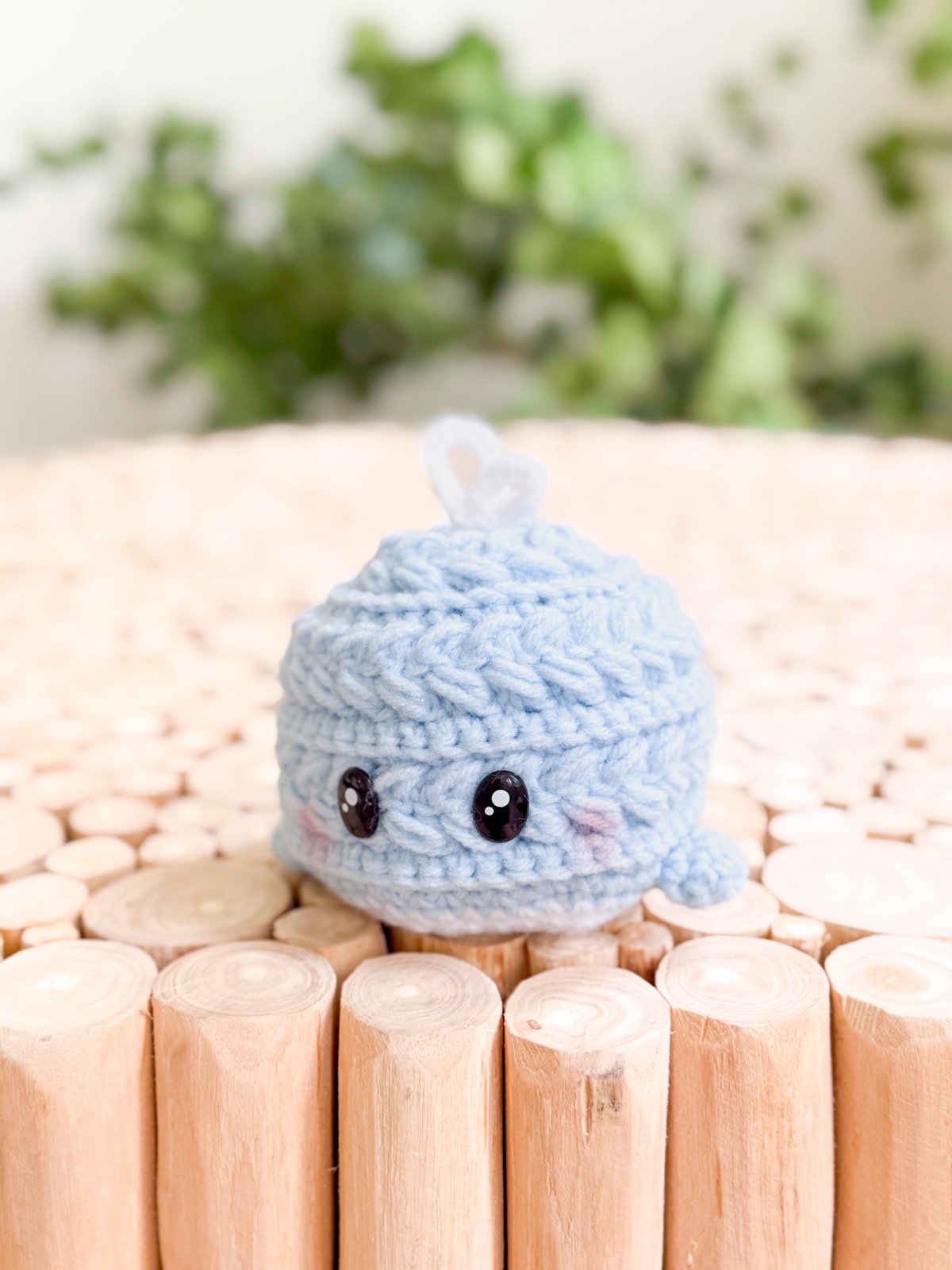 Easy Crochet Whale Pattern | No-Sew Amigurumi Using the Wheat Stitch product image (7)